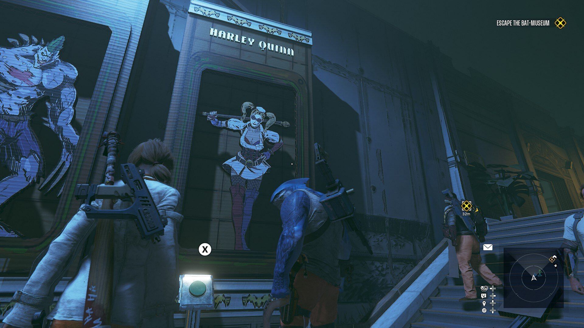 While the setting is quite interesting, the missions in Suicide Squad Kill the Justice League never capitalize on it (Image via Rocksteady Studios)